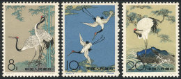 Sc.612/4, 1962 Birds, Complete Set Of 3 Values, Mint With Toned/oxidized Gum (can Be Washed Off), Catalog Value... - Andere & Zonder Classificatie