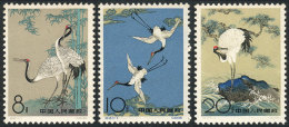 Sc.612/4, 1962 Birds, Complete Set Of 3 Values, Mint With Toned/oxidized Gum (can Be Washed Off), Catalog Value... - Other & Unclassified