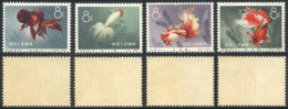 Sc.514/517, 1960 Fish, The 4 Last Values Of The Set, MNH, Fine Quality (gum Very Lightly Toned, Almost... - Otros & Sin Clasificación