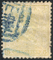 Sc.15, 1888 5c. Yellow, Perforation 12, Used, Very Fine Quality, Catalog Value US$140. - Autres & Non Classés