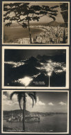 RIO DE JANEIRO: 3 Old Unused Postcards, Nice Views! - Sonstige & Ohne Zuordnung