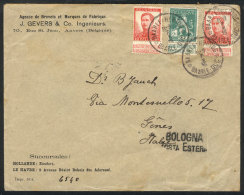 Cover Sent To Italy On 7/OC/1915, VF! - Other & Unclassified