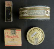 Fantastic Group Of More Than 45 Old Objects With Revenue Stamps, MANY OF THEM UNUSED (the Lid Or Wrapping Was Never... - Andere & Zonder Classificatie