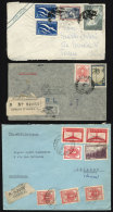 29 Covers Posted Between 1936 And 1958 (most To Italy And Switzerland) Franked With Stamps Of The Proceres &... - Andere & Zonder Classificatie