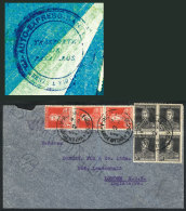 RARE MESSENGER AGENCY PUNTA ARENAS (CHILE) - RÍO GALLEGOS: Cover With Handstamp Of The Sender On Back... - Andere & Zonder Classificatie