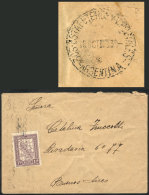 Cover Sent From Asunción (Paraguay) To Buenos Aires On 18/OC/1933, On Reverse With The Rare "ESTAFETEROS Y... - Autres & Non Classés