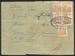 Cover Franked By GJ.329 X5, Sent From An Island In The Paraná Delta In Tigre, With COMBINATION OF 2... - Sonstige & Ohne Zuordnung