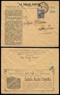 Cover With Advertising On Front And Reverse: "La Valija Postal" (journal) And Photographic Cameras, Franked With... - Andere & Zonder Classificatie