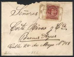 Cover Franked By GJ.54B, With A Rectangular Datestamp Possibly Of ARRECIFES (barely Legible, The Ink Was Very... - Sonstige & Ohne Zuordnung