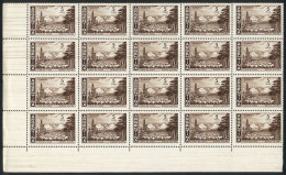 GJ.1490, Block Of 20 With Many Horizontal Lines Across, VF Quality! - Sonstige & Ohne Zuordnung