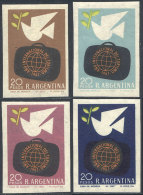 GJ.1416, 1967 Tourism, PROOFS Printed On The Paper Used For The Issue (with Gum And Watermarked), 4 Different... - Autres & Non Classés