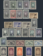 GJ.976/982, 1950 San Martín, The 30 Known PROOFS Of This Issue, All Different, Fine To Very Fine Quality,... - Andere & Zonder Classificatie