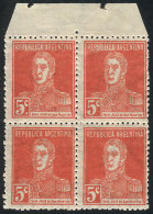 GJ.629d, Block Of 4, One WITH PERIOD, VF Quality! - Autres & Non Classés