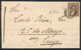 GJ.36, Franking An Estimate Request Of A Lightning Rod For A Country House..., With BUZONISTAS Cancel, BUZON 45,... - Andere & Zonder Classificatie