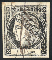 GJ.18, 1879 Revenue Stamp Printed In Black On White Paper, Type 4, Used, With Signature Of The General Treasurer... - Corrientes (1856-1880)