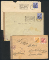 3 Covers Sent To Argentina In 1948/9 With Nice Postages And Cancels, 2 Censored And Of Fine Quality, The Other One... - Andere & Zonder Classificatie