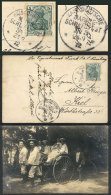 PC Sent From The Ship "Nürnberg" In Shanghai (China) To Kiel On 22/SE/1912, Franked With German Stamp Of 5Pf.... - Lettres & Documents