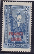 Madagascar N° 243 Neuf ** FRANCE LIBRE - Unused Stamps