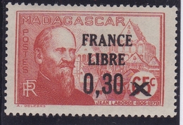 Madagascar N° 257 Neuf * FRANCE LIBRE - Nuovi