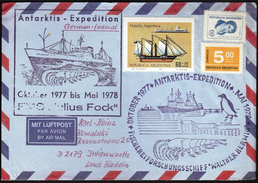 Argentina 1977 / Antarctic Expedition / FMS Julius Fock / Fishing Research Ship Walther Herwig - Antarctic Expeditions