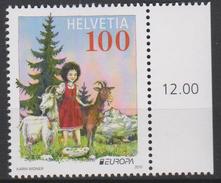 Switzerland Mi 2157 - Europa CEPT - Children's Books - Heidi - Goat - Pine Tree 2010 * * - Nuovi