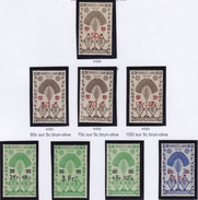 Madagascar N° 290/297 Neufs * - Unused Stamps