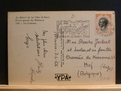 67/016   CP  POUR LA BELG. FLAMME - Storia Postale