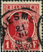 COB  256 -V 2 (o) Coin Inférieur Gauche Pointu - 1901-1930