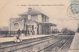 Gare De Pavilly Station Ligne De Paris Le Hâvre - Pavilly