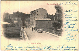 Carte Postale Ancienne De BAR SUR SEINE -Entrée De La Ville - Bar-sur-Seine