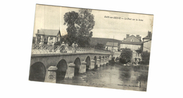 Carte Postale Ancienne De BAR SUR SEINE - Le Pont Sur La Seine - Bar-sur-Seine