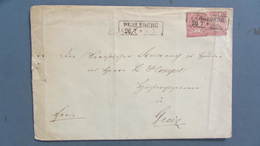 Altdeutschland: Norddt. Postbezirk 1 Gr. Aus PERLEBERG Vom 26.7. Brief Nach Greiz (Mke Teils Beschädigt) Knr: 4 (2) - Postal  Stationery