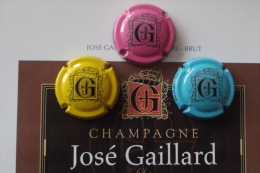 3 Nouvelles Capsules De Champagne - GAILLARD.J - Collezioni