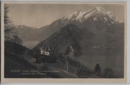 Hotel Und Kurhaus Fürigen Gegen Den Pilatus - Stempel: Thalwil - Photo: Wehrli No. 30839 - Altri & Non Classificati