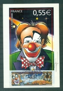 Distributeur Clown 2008 Sur Carte Maximum . Signée Par Le Créateur P.A. COUSIN. - 2000-09