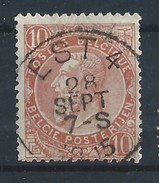 N°57 , 10c Brun Fine Barbe Oblitération EST 4/1895 Superbe - Bahnpoststempel