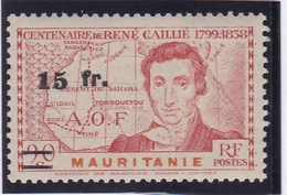 Mauritanie N° 137 Neuf * - Unused Stamps