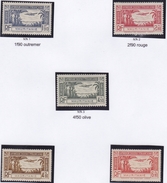 Mauritanie Poste Aérienne N° 1/5 Neuf * - Unused Stamps