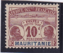 Mauritanie Taxe N° 10 Neuf * - Nuevos