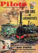 Pilote N°293 Film : 36 Heures Avant Le Débarquement - Pilotorama 100 Ans De Locomotives - D'Artagnan De 1965 - Pilote