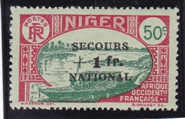 Niger N° 89 Neuf ** SECOURS NATIONAL - Unused Stamps