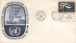 United Nations Fdc  1957 - Cartas & Documentos