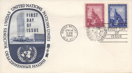 United Nations Fdc  1958 - Briefe U. Dokumente