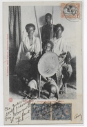 1905 - MIXTE SOMALIS / ETHIOPIE Sur CARTE De DJIBOUTI => PARIS - Lettres & Documents