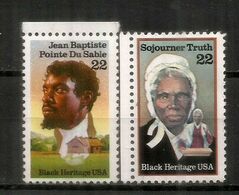 Abolitionniste Noirs Américains (Black Heritage) Sojourner Truth,Jean Baptiste Pointe Du Sable 1er Habitant De Chicago - Andere & Zonder Classificatie