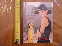 Carte Publicite Parfum 5 Th Avenue ELIZABETH ARDEN - Sin Clasificación