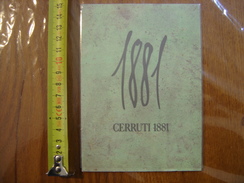 Carte Publicite Parfum 1881 CERRUTI - Non Classificati