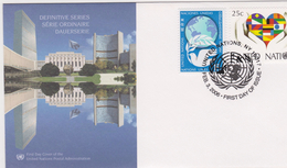 U.N-New York  2006   FDC  - Definitive Set(1 Stamp) - Lettres & Documents