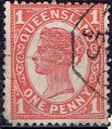 QUEENSLAND #  FROM 1907-09   STAMPWORLD 115 - Used Stamps