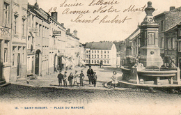 Saint-Hubert, Place Du Marché. - Saint-Hubert